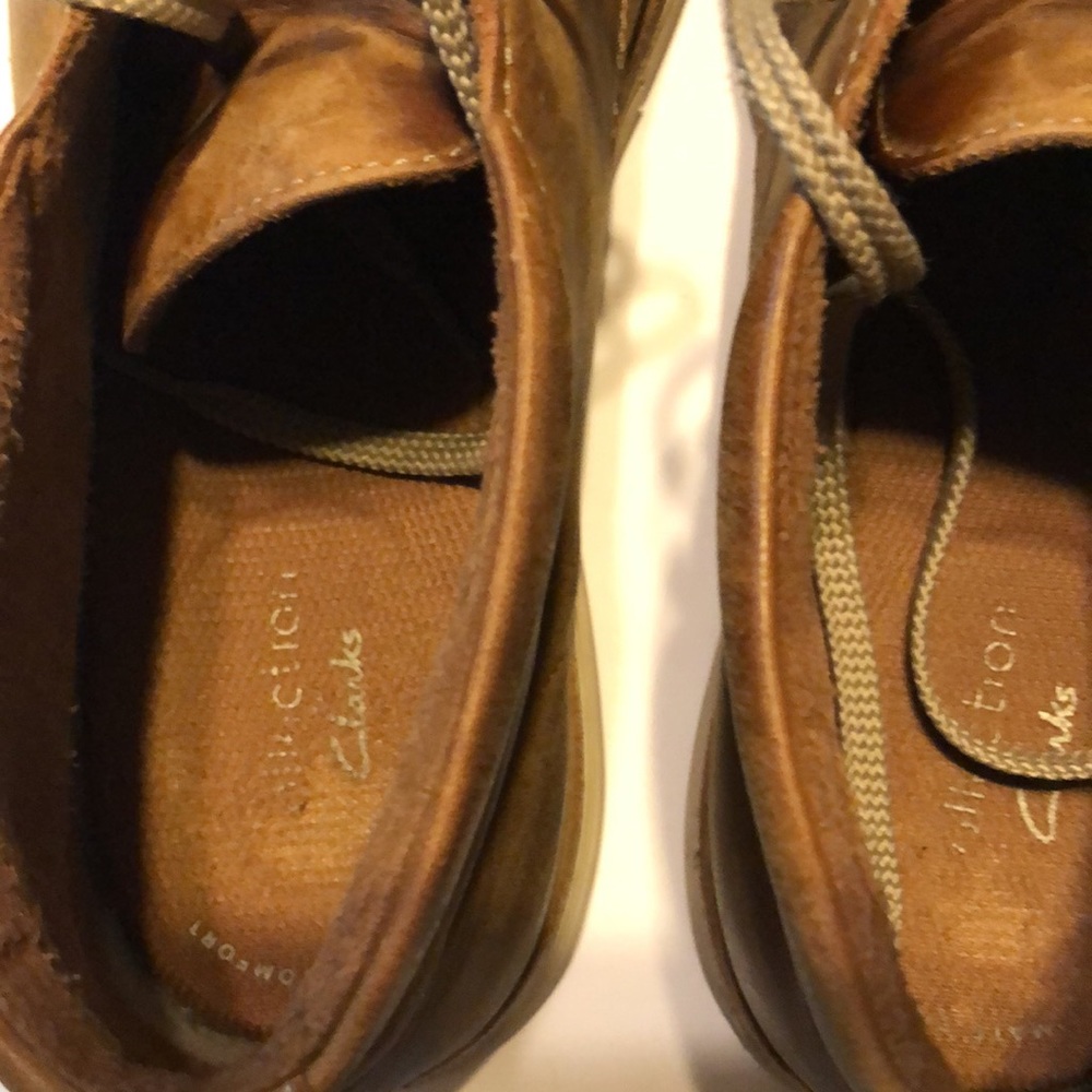 Men’s brown leather chukka Clark’s - Picture 11 of 11